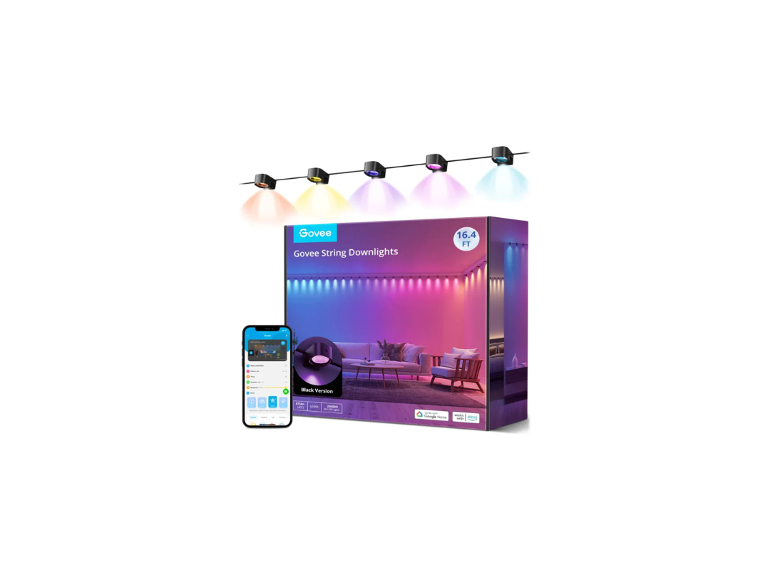 Govee RGBIC String Downlights 3m | Same-Day Delivery in Qatar Govee RGBIC String Downlights 3m | Same-Day Delivery in Qatar